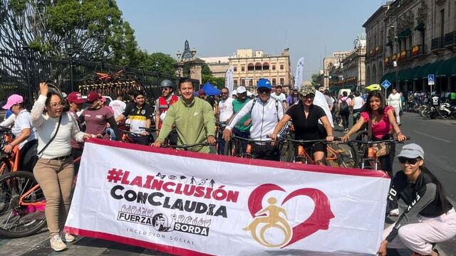 Rodada nacional en apoyo de Claudia Sheinbaum