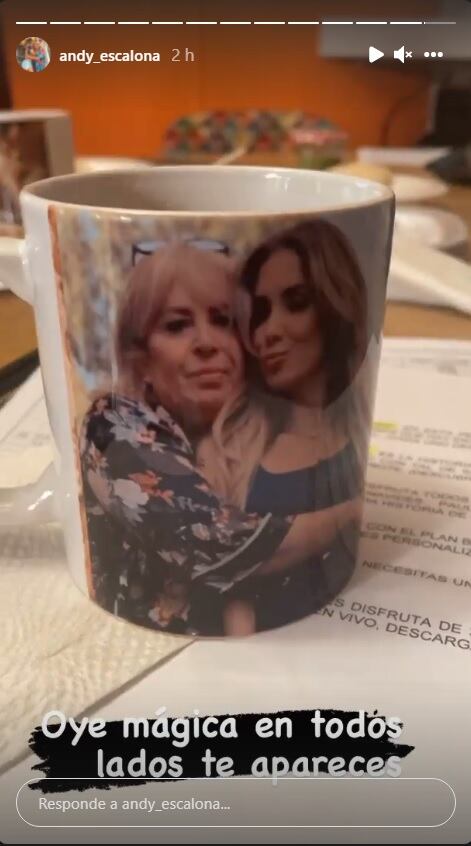 Andrea Escalona dice que Magda Rodríguez es mágica