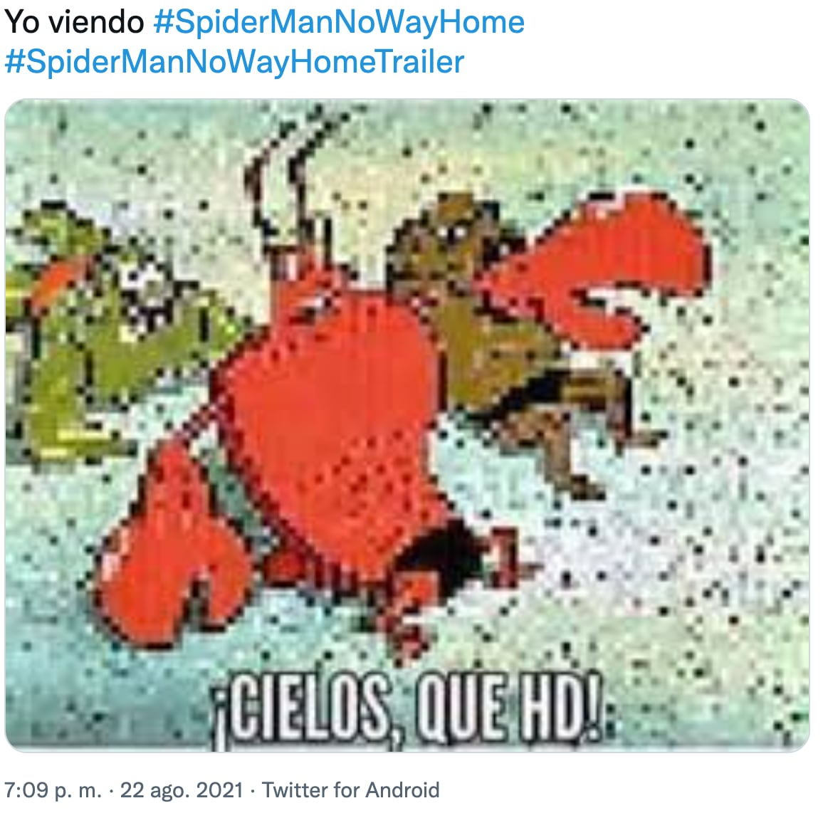 Memes de 'Spider-Man: No Way Home'