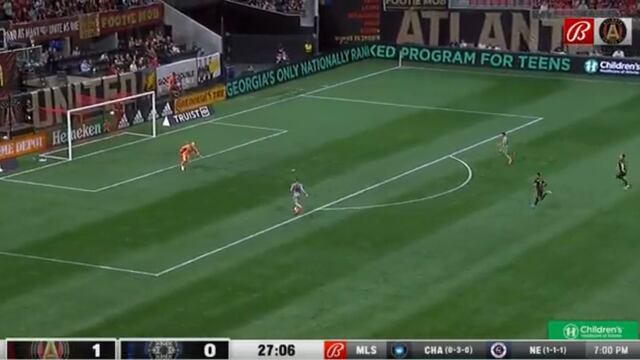 El planteamiento táctico de las defensas en la MLS quedaron exhibidas nuevamente.