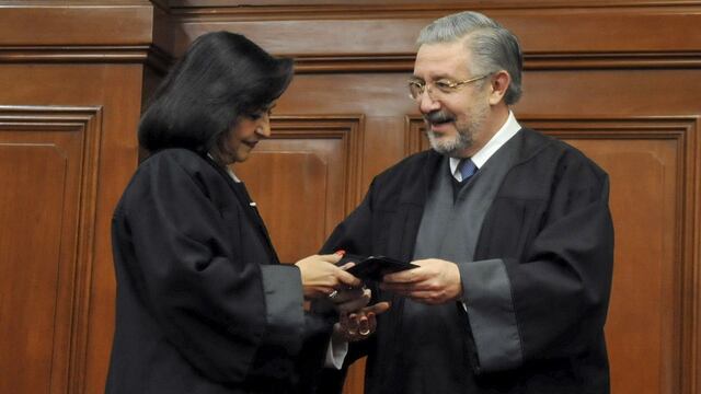 Ministra Piña y ministro Aguilar