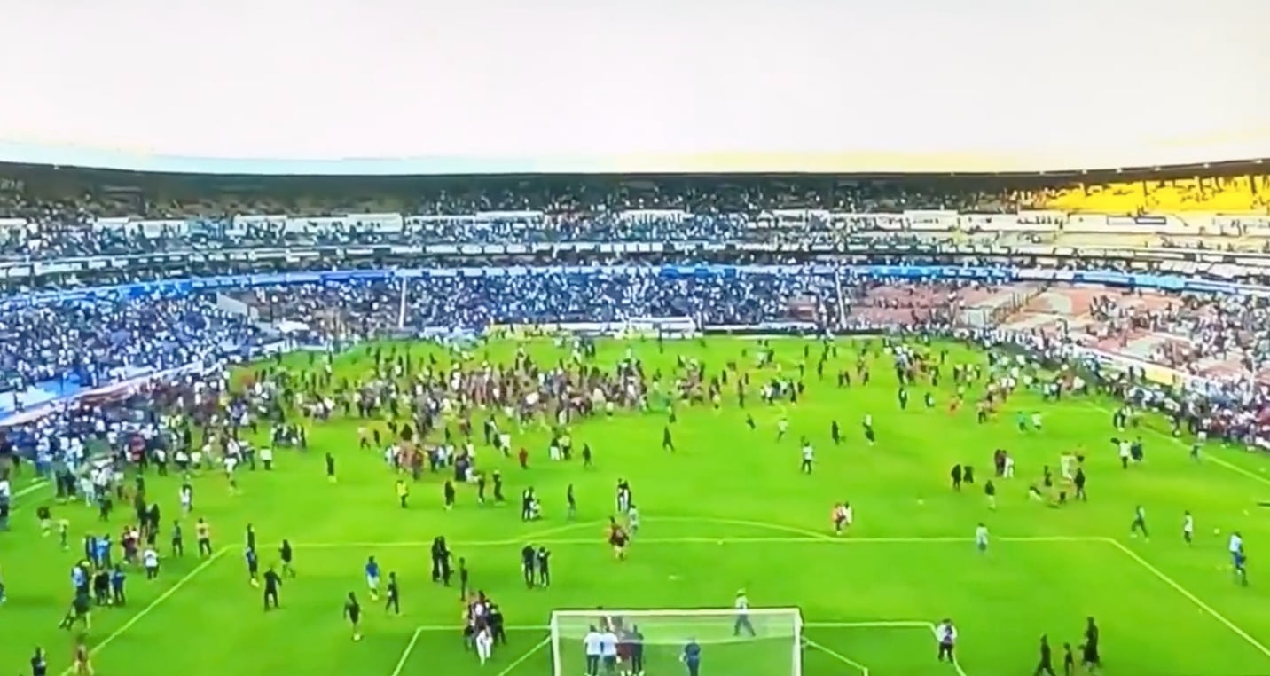 Invasión de cancha en Querétaro