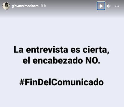 Giovanni Medina niega estar suscrito a OnlyFans de Ninel Conde