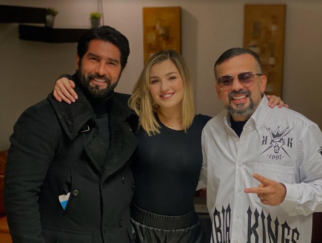 Arturo Carmona, Melenie Carmona y Cruz Martínez