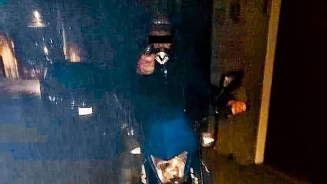 Foto de Paula Ruíz a quien le disparó