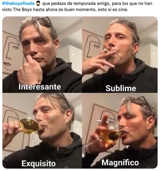 Reacciones al final de temporada de The Boys