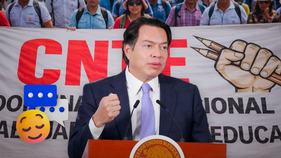 Mario Delgado confirma reuniones entre la SEP y la CNTE: “abiertos siempre al diálogo”