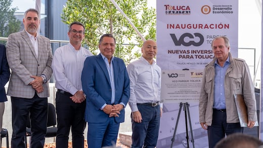 Ricardo Moreno impulsa inversiones por 86 mdd y posiciona a Toluca como polo industrial