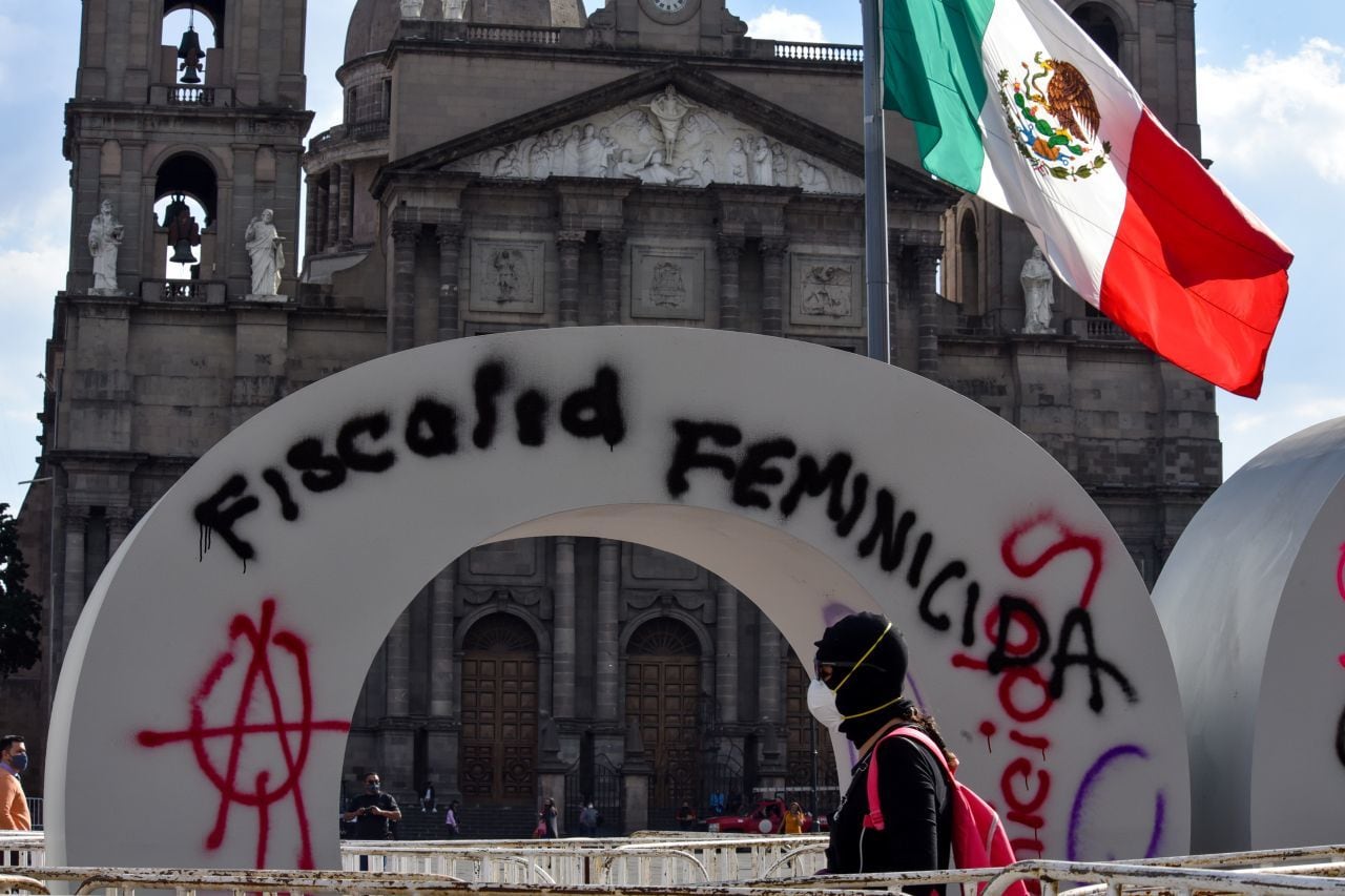 Protesta en el Edomex por violencia contra las mujeres