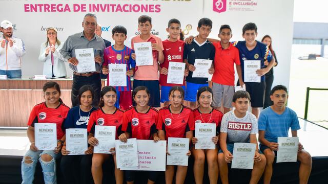 Niñas, niños y adolescentes en Nuevo León participarán en clínica deportiva mixta de la Fundación Real Madrid