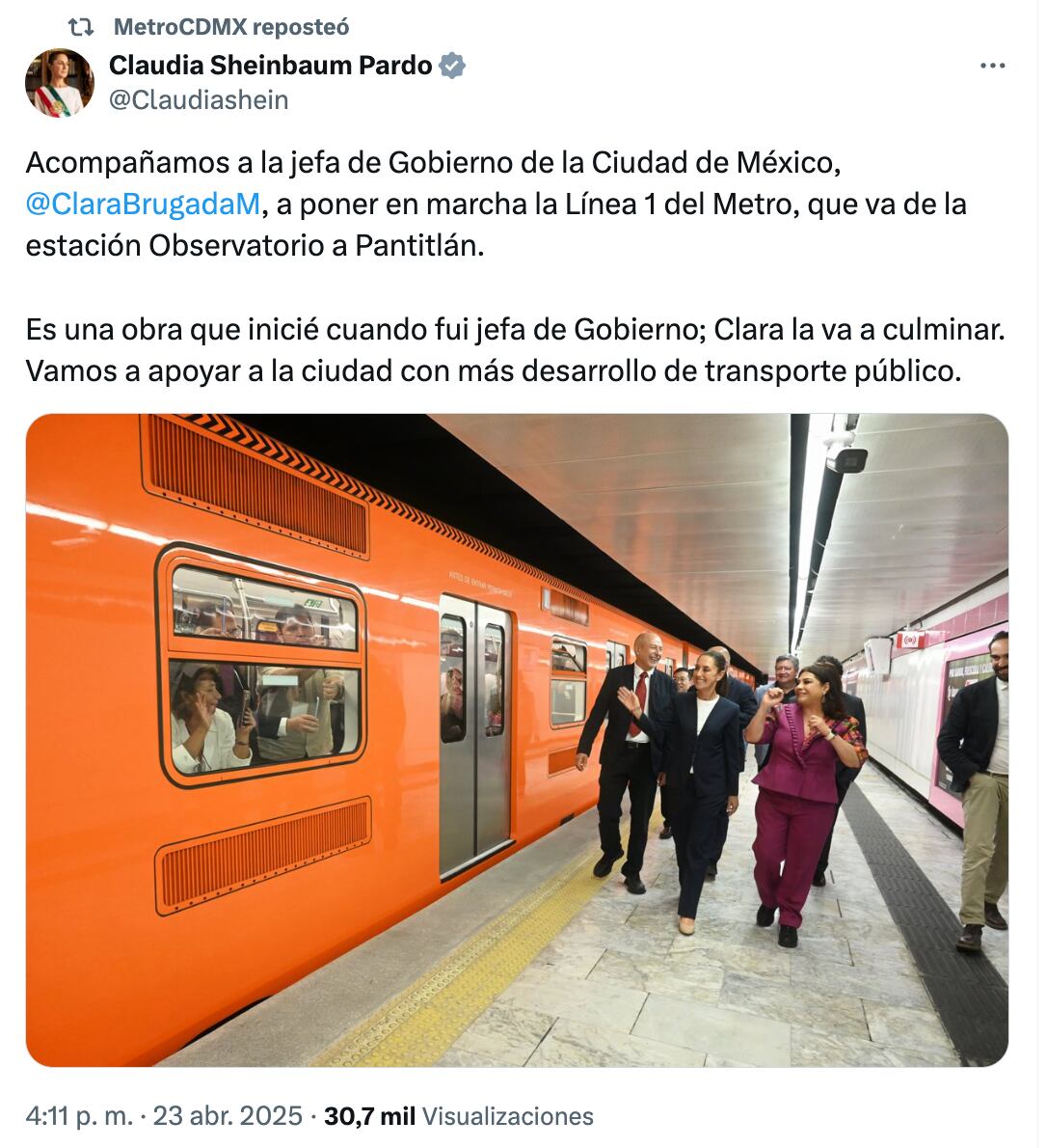 ¿Cuándo abre la Línea 1 del Metro? Hoy abren estas 4 estaciones, pero todavía faltan 3