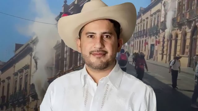 Lanzan gas lacrimógeno en protestas por asesinato de Carlos Manzo