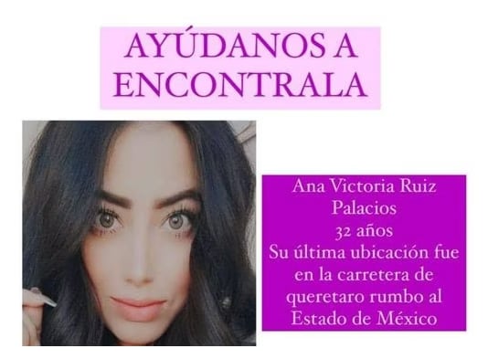 En abril de 2023 se cumple un año de la desaparición de Ana Victoria Ruiz