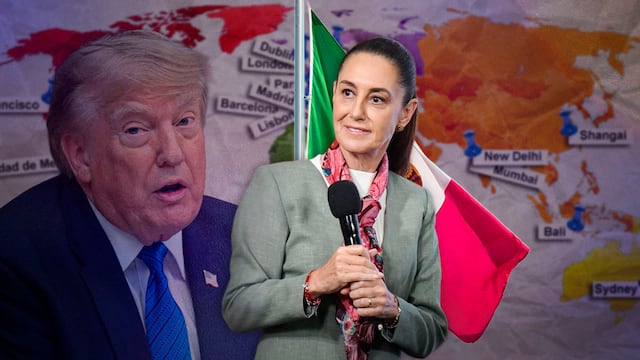 “México es amigo de todo el mundo”, asegura Sheinbaum a Donald Trump