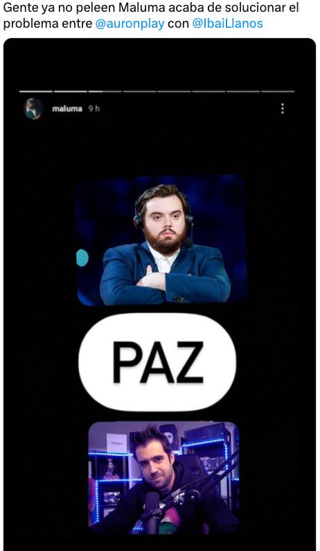 Memes de la pelea entre Ibai Llanos y AuronPlay