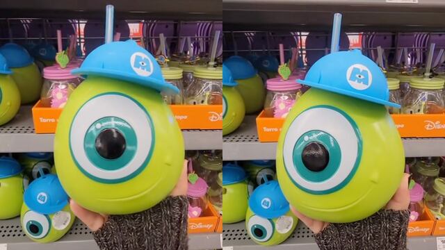 Vaso de Mike Wazowski en Walmart