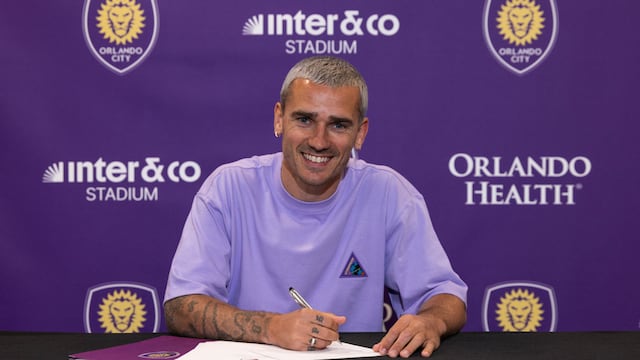 Antoine Griezmann firma con el Orlando City de la MLS