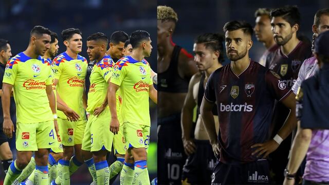 Club América y Atlante.