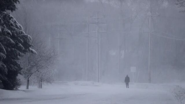 Tormenta invernal en Estados Unidos