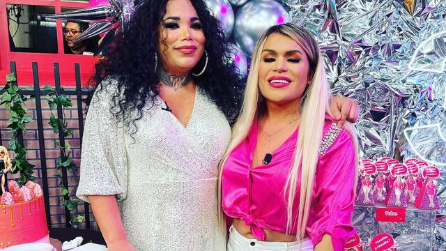 Paolita Suárez y Wendy Guevara