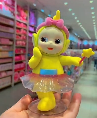 Cajas sorpresa de los Teletubbies en Miniso