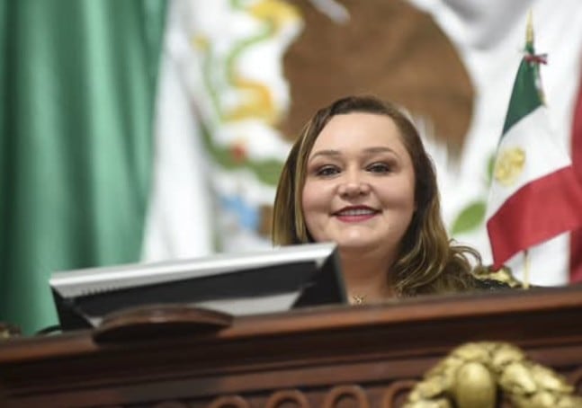 Yuriri Ayala, diputada de Morena en el Congreso de la CDMX