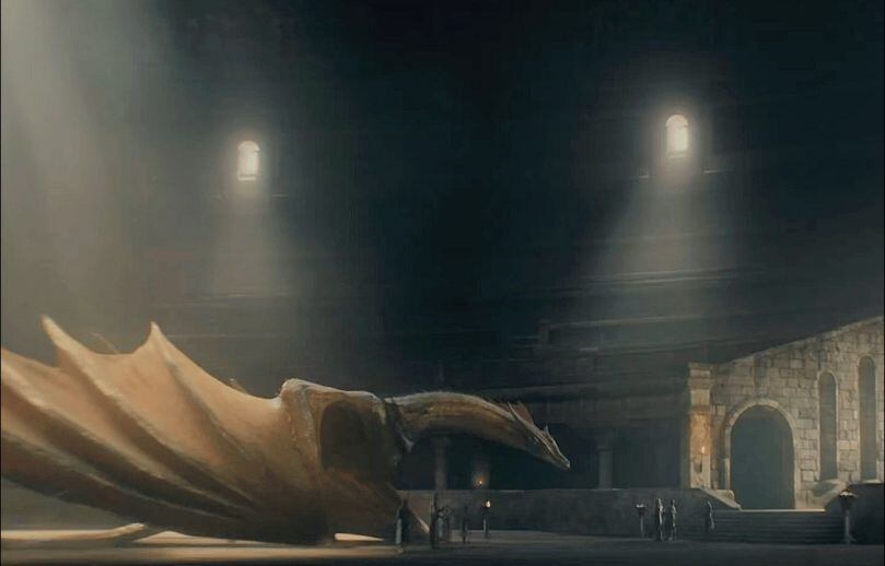 Sunfyre de La Casa del Dragón