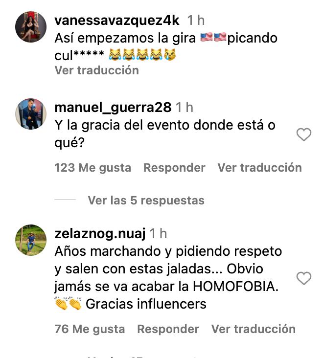 Criticas a Vanessa Labios 4K por su video en Instagram