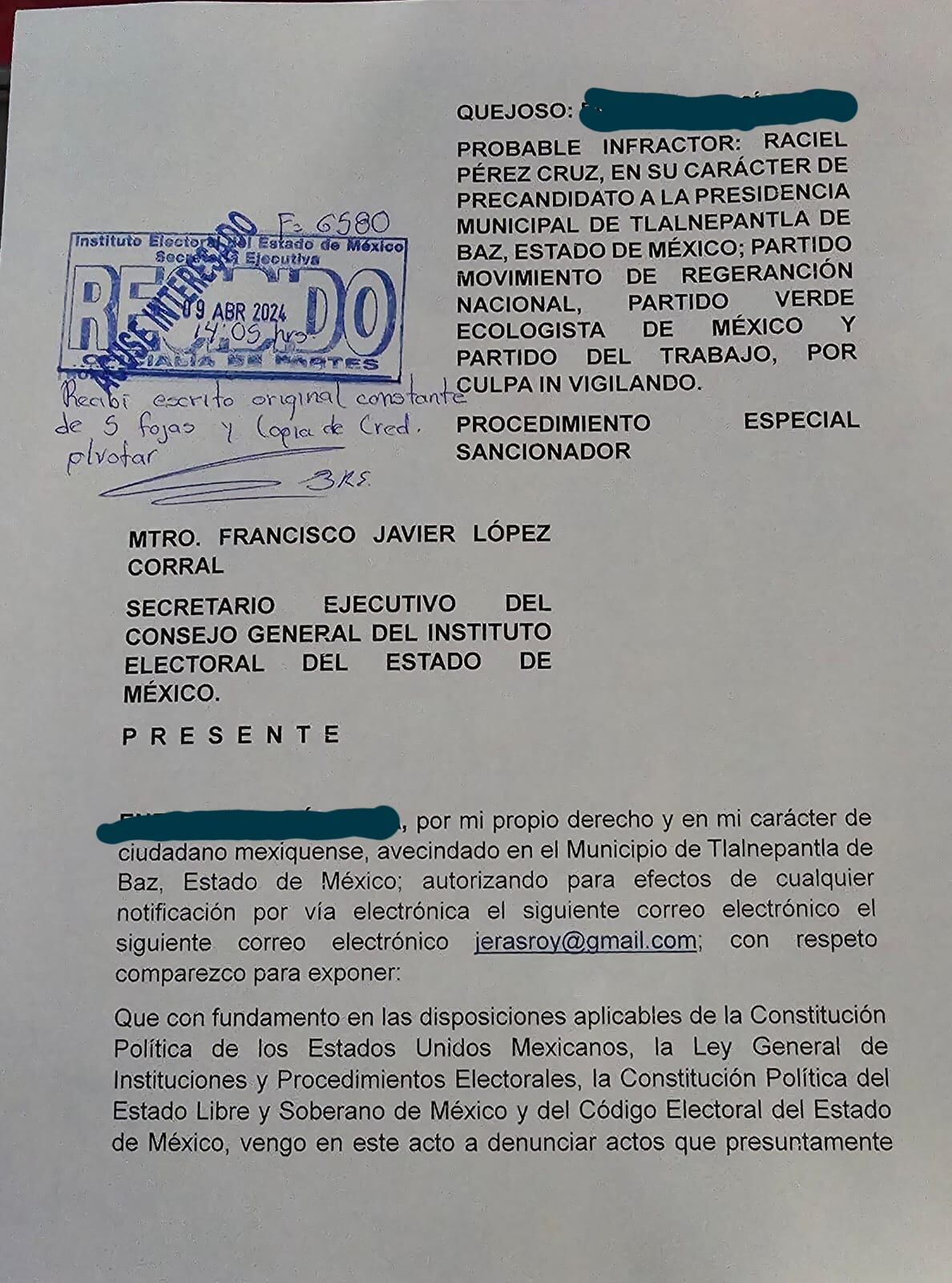 IEEM investiga encuestas falsas