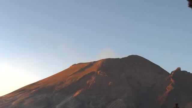 Volcán Popocatépetl el 12 de marzo