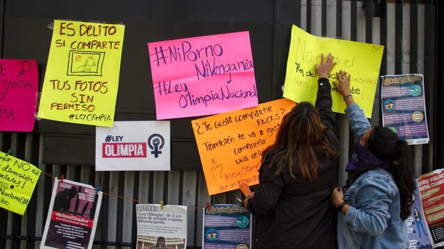 Protesta Ley Olimpia