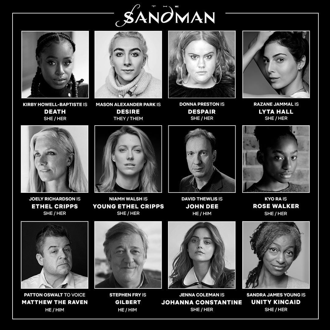 Reparto 'The Sandman'
