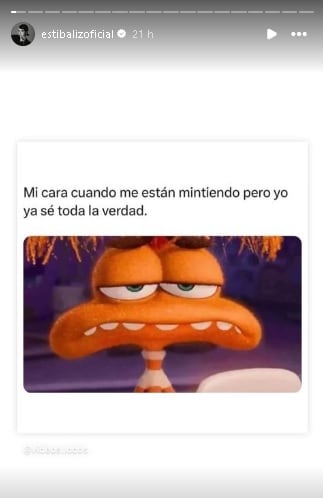 Estibaliz Badiola deja ver que alguien la traicionó.