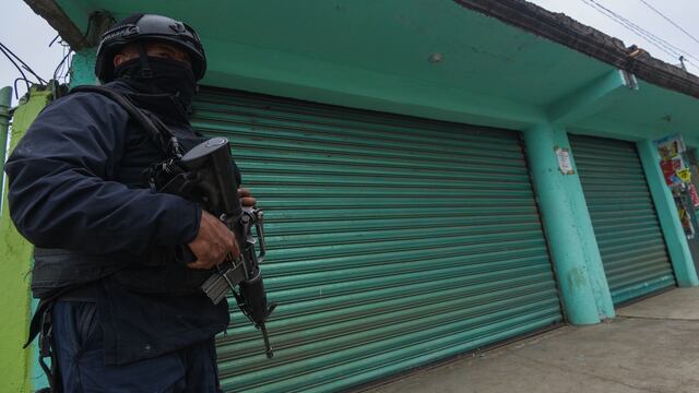 Negocios cerrados por la violencia