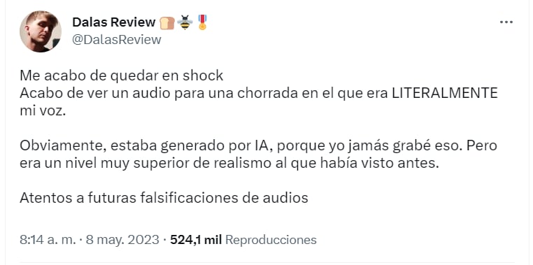 Dalas Review y su advertencia sobre la IA