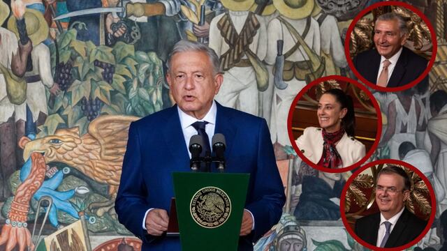 Las “corcholatas” de AMLO fueron sentadas juntas, en primera fila, para el Cuarto Informe de Gobierno