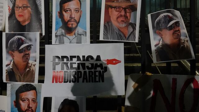 Periodistas asesinados en México