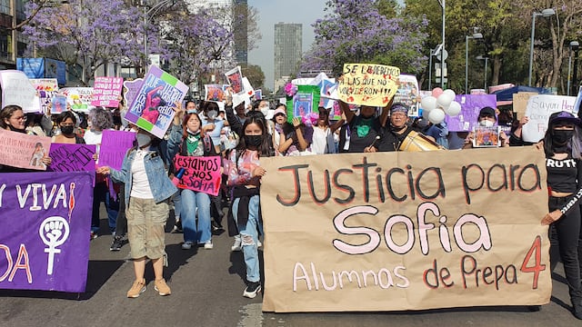 Marcha por justicia para Sofía Morales
