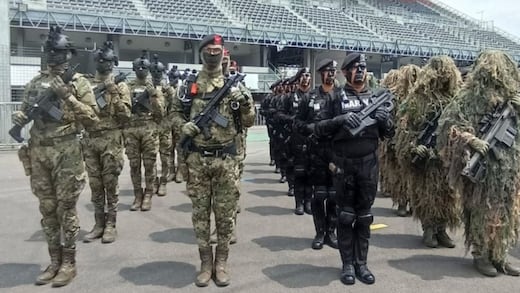 Marina inicia prácticas para el Desfile Militar del 16 de septiembre
