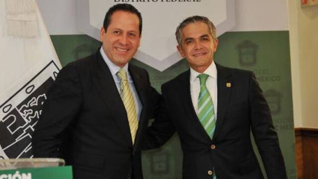 Miguel A Mancera y Eruviel Avila