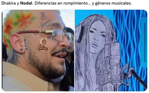 Funan a Christian Nodal junto con Piqué tras tiradera de Shakira y BZRP