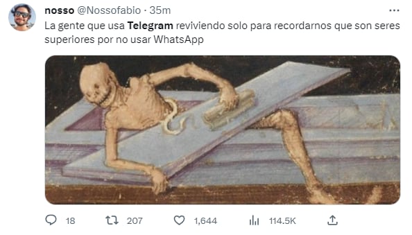 Memes por la caída de WhatsApp