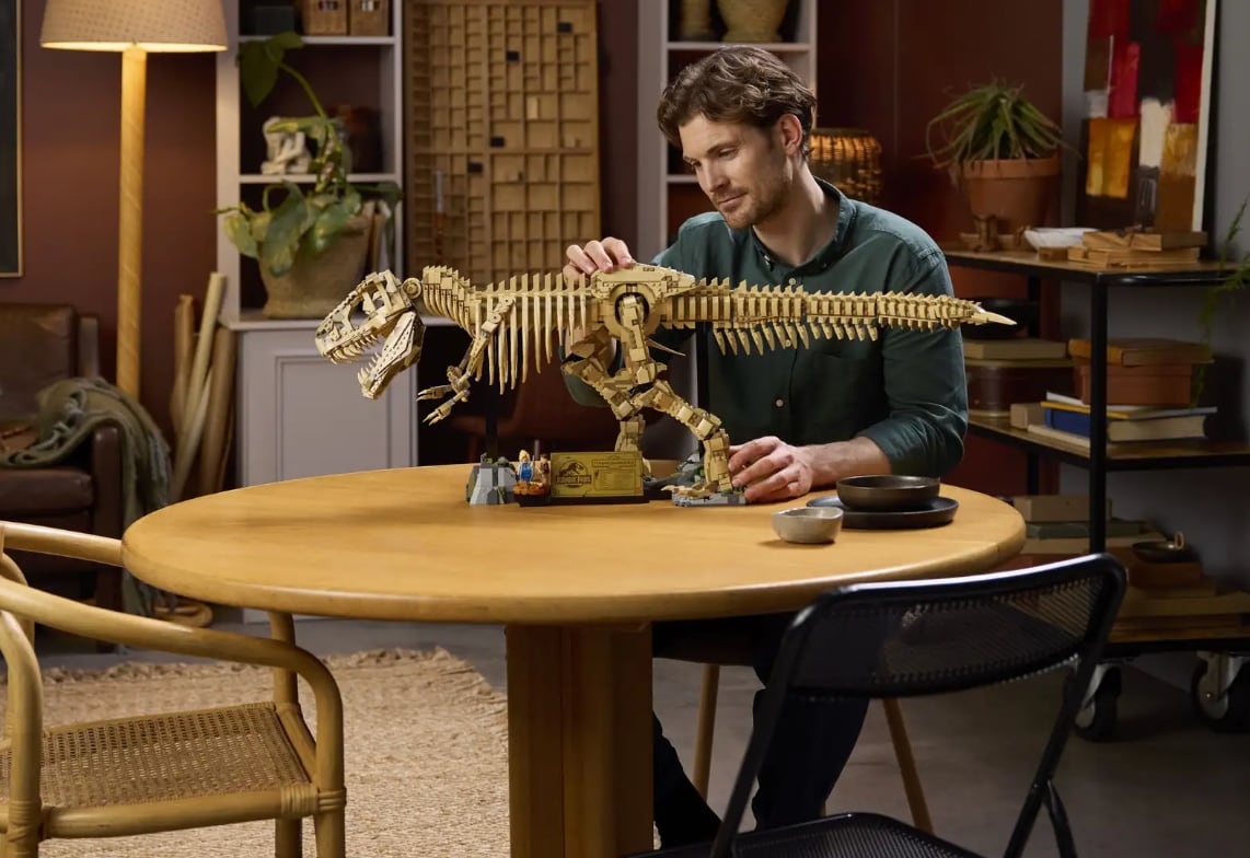 Set de LEGO fósil de T-Rex de Jurassic World