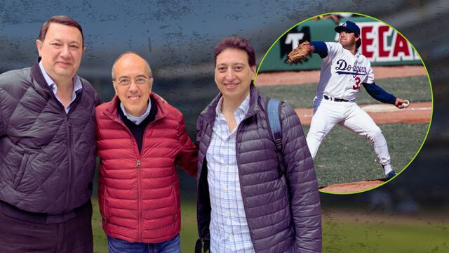 Pepe Segarra, Toño de Valdés y Enrique Burak en un programa sobre Fernando Valenzuela