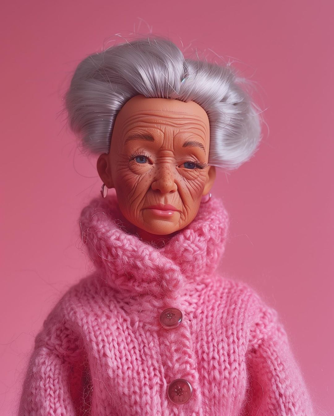 ¿Cómo se vería Barbie vieja? Una artista la imagina usando inteligencia artificial (FOTOS)