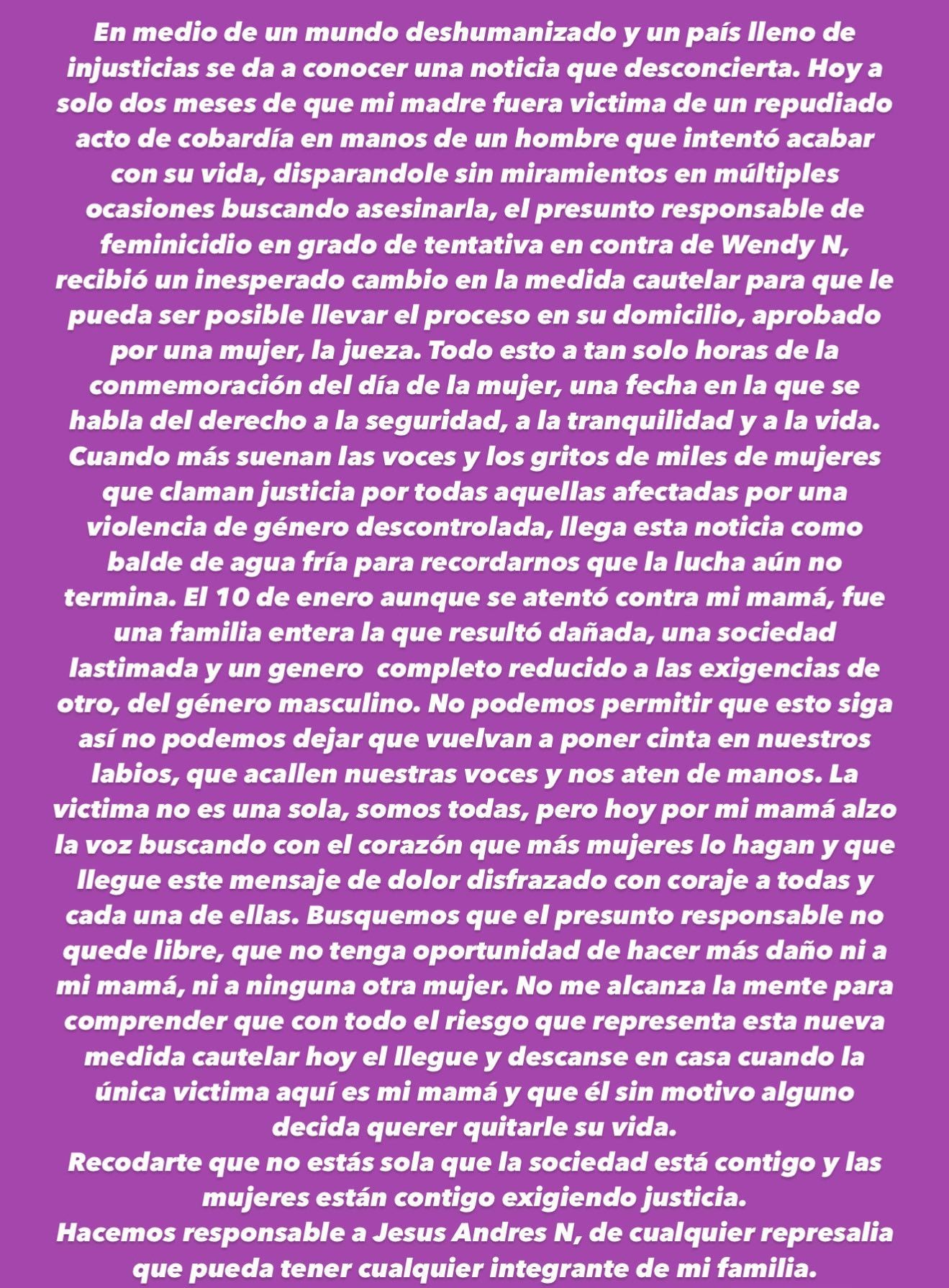 Comunicado de Karla Martínez, jugadora de Chivas.