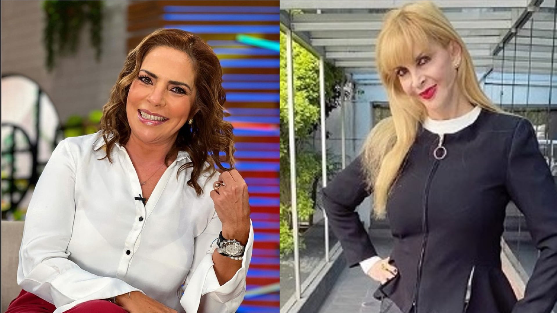 Ana María Alvarado y Shanik Berman