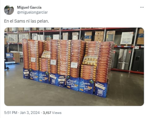 Memes por la Rosca de Reyes de Sam’s Club que casi nadie quiere