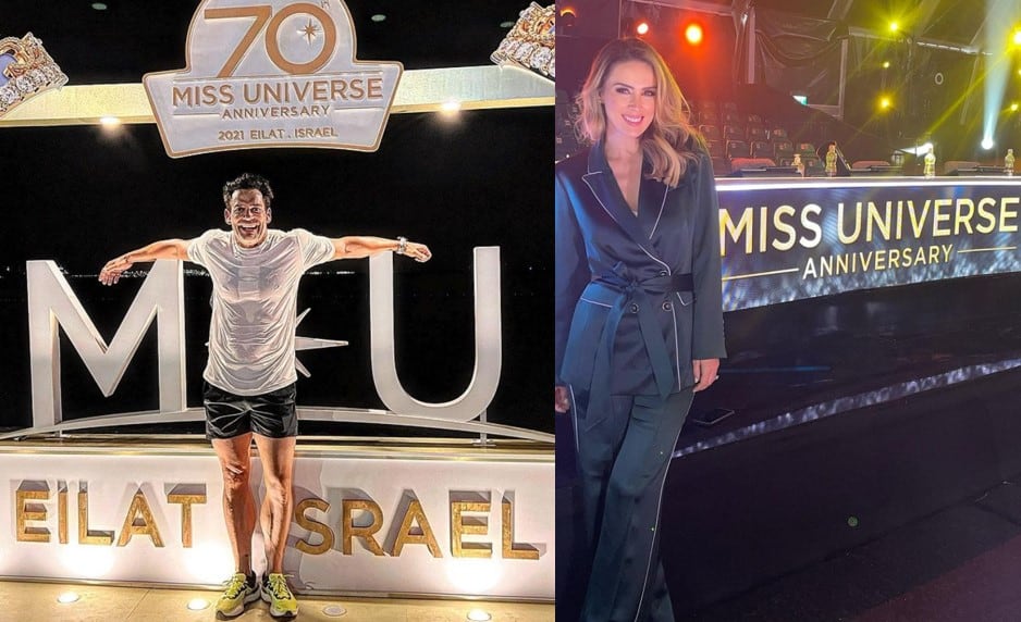 Cristián de la Fuente y Jacqueline Bracamontes