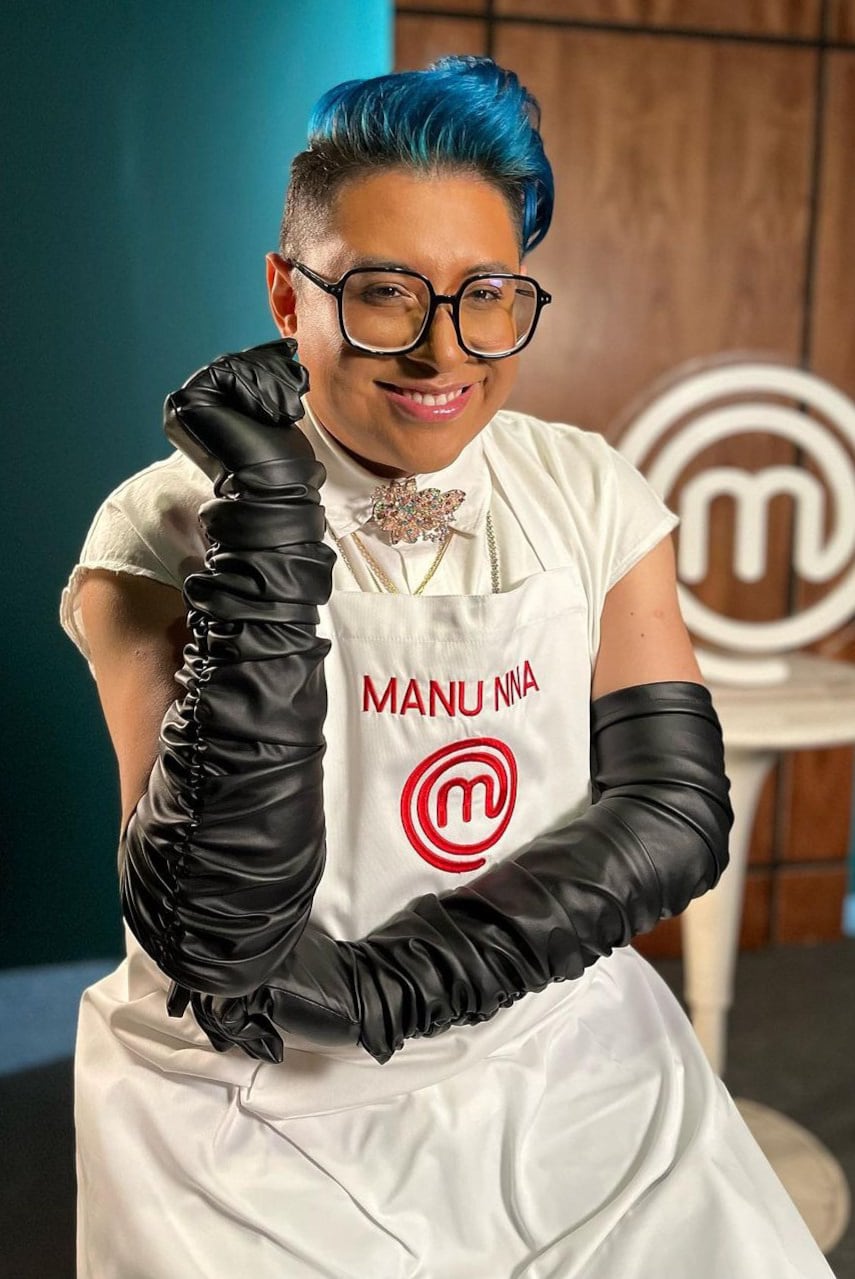 Manu NNa, concursante de MasterChef Celebrity.